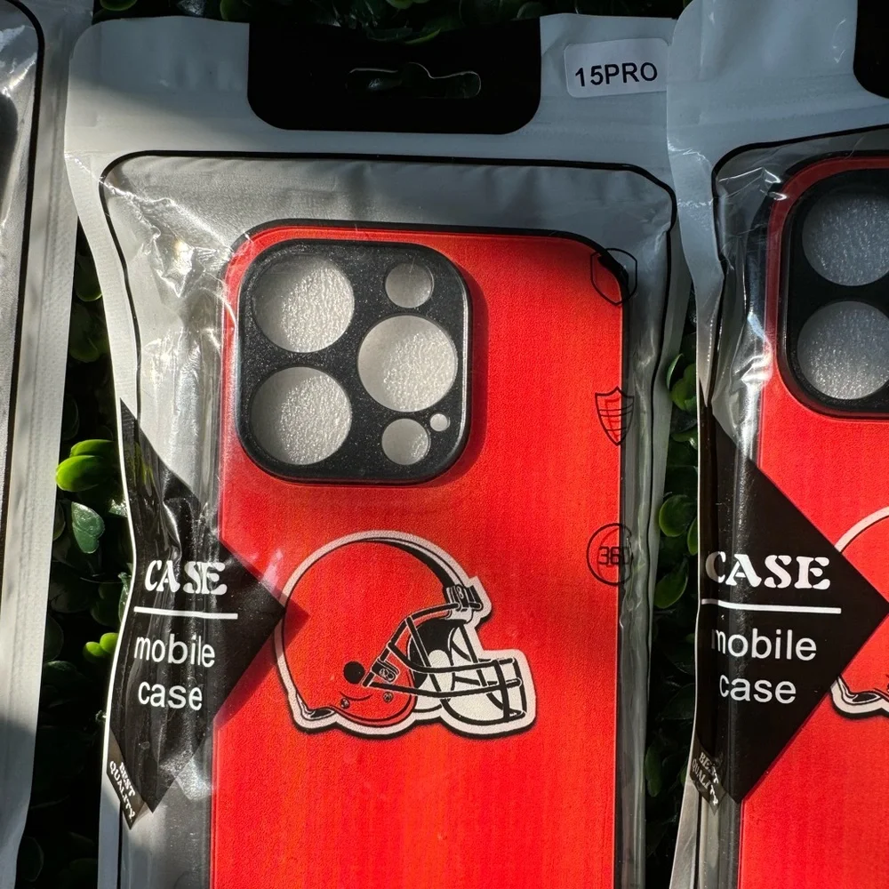 Cleveland Browns Iphone case for 15,15 max, 15 pro and 15 pro max